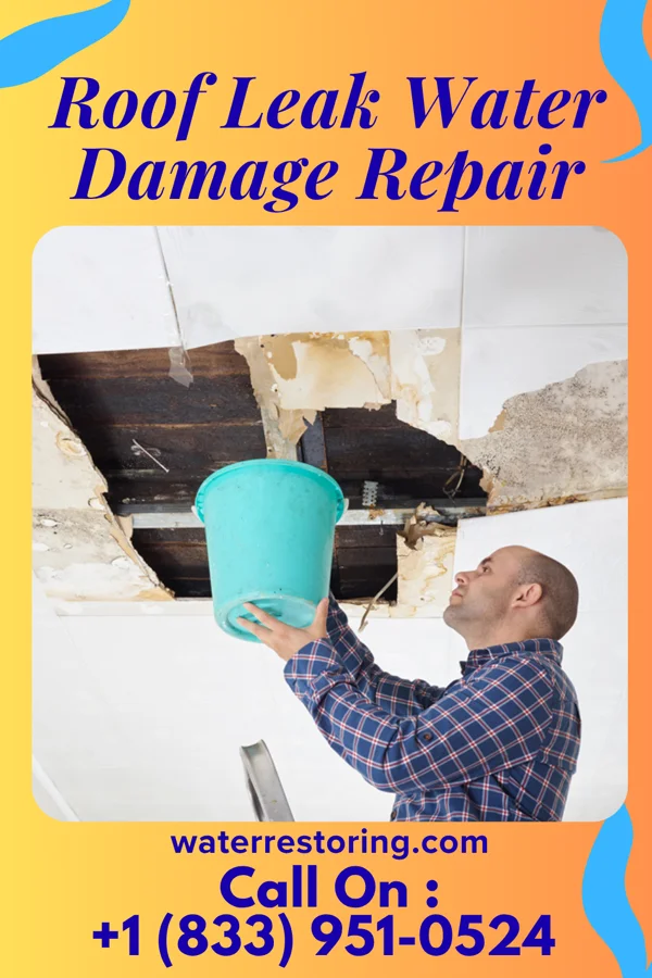 Roof Leak Water Damage Repair in St. John, KS